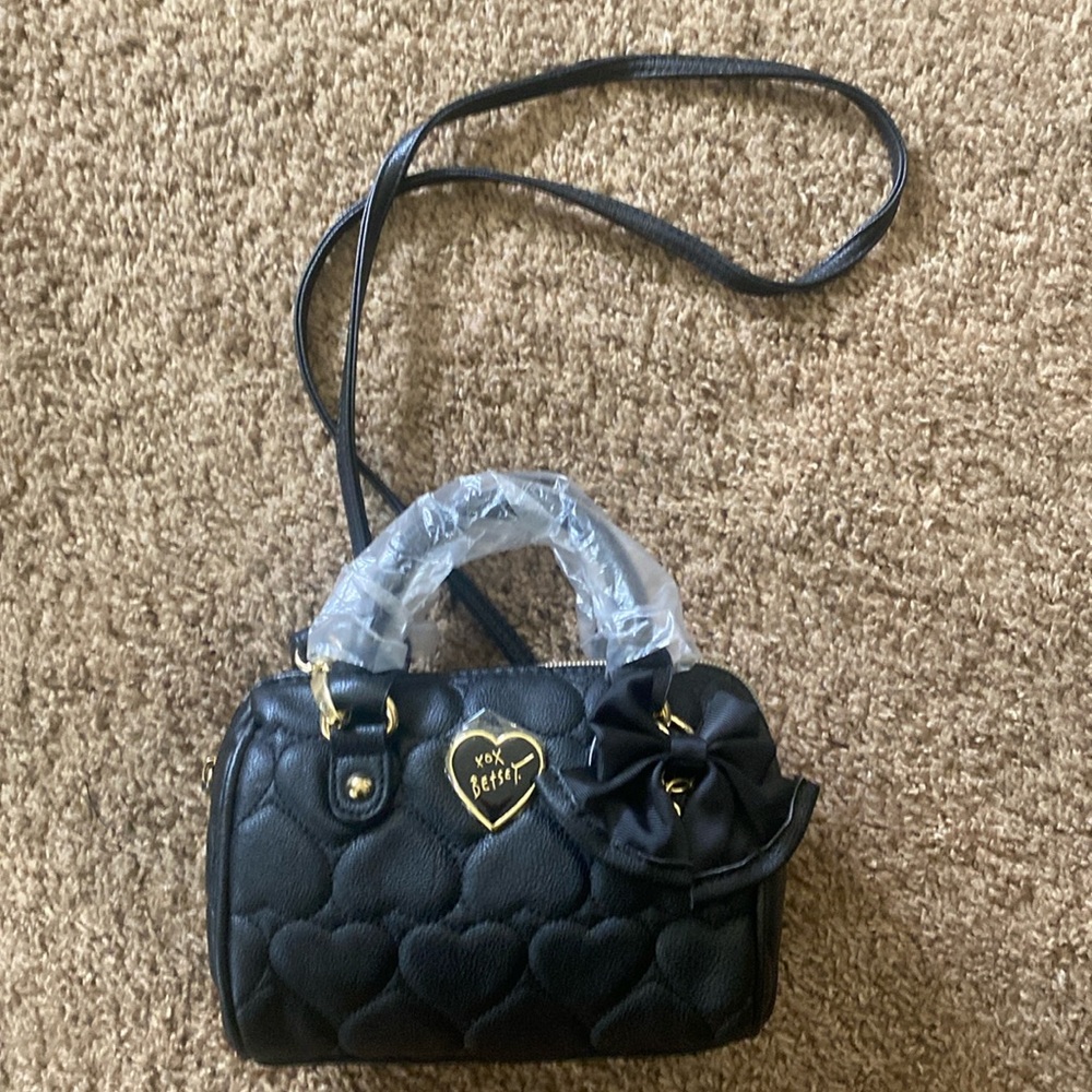 Betsey Johnson | NWOT Small Black Purse